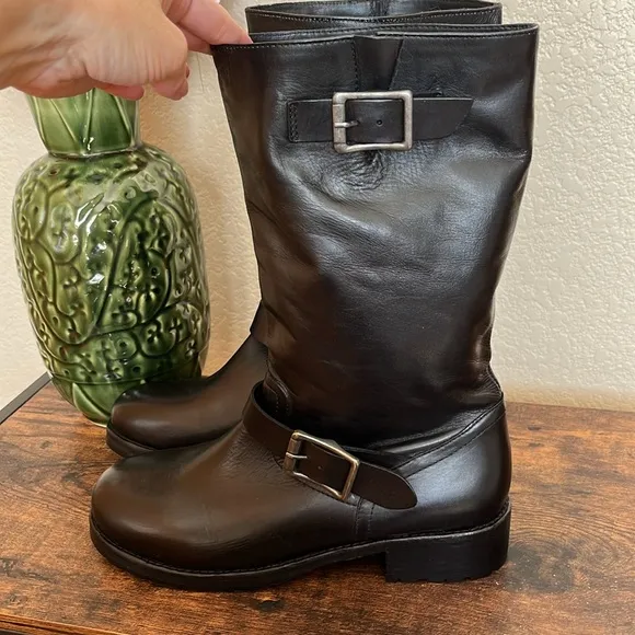 🆕 Free People Ride or Die Engineer boot