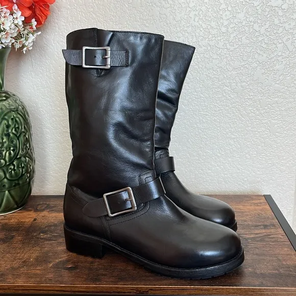 🆕 Free People Ride or Die Engineer boot