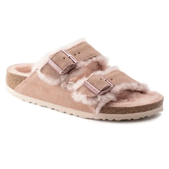 ✨ NEW 💗 Birkenstock Arizona Shearling Light Rose