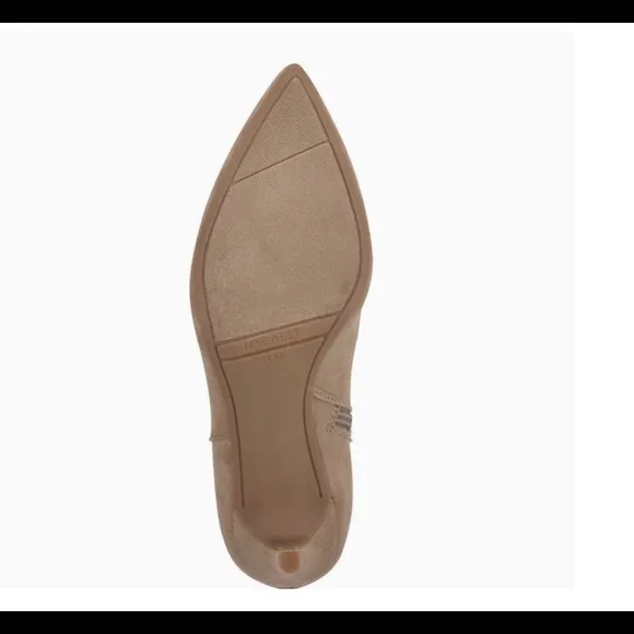 🖤 Nine West • Finny Ankle Boot in Light Natural 100% Brand new