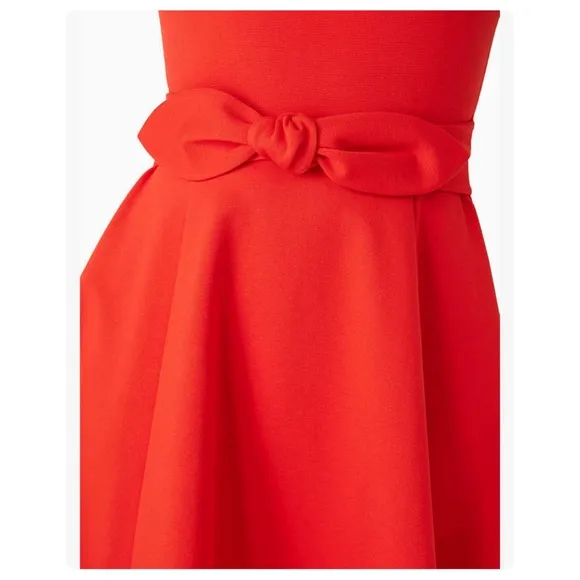 ★ NWT Kate Spade Tie-waist Ponte Dress - Clementine ★