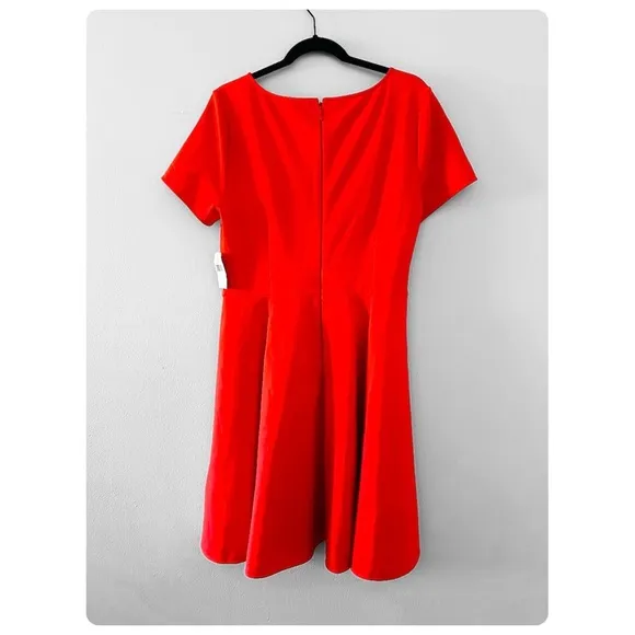 ★ NWT Kate Spade Tie-waist Ponte Dress - Clementine ★