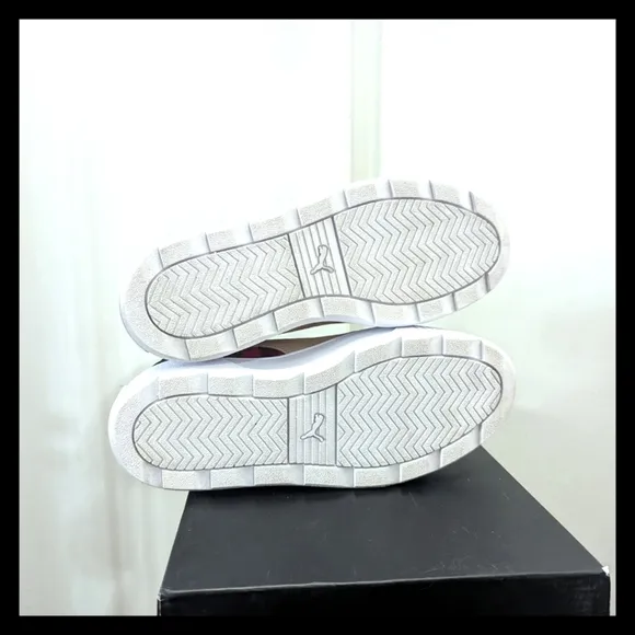 ☎️ Puma Karmen Rebelle Womens Plaid Patchwork Black White Fashion Sneakers
