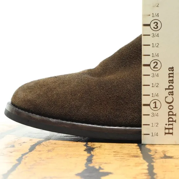 - Thursday Boot Company Chelsey Duchess Suede Leather Slip-on Boots Women's 7.5