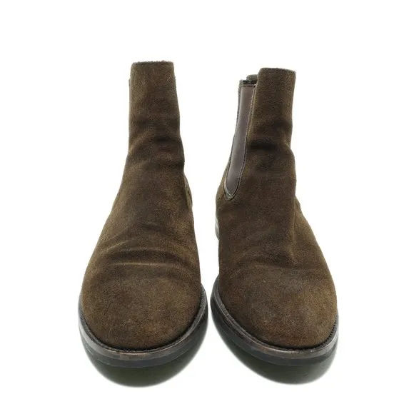 - Thursday Boot Company Chelsey Duchess Suede Leather Slip-on Boots Women's 7.5