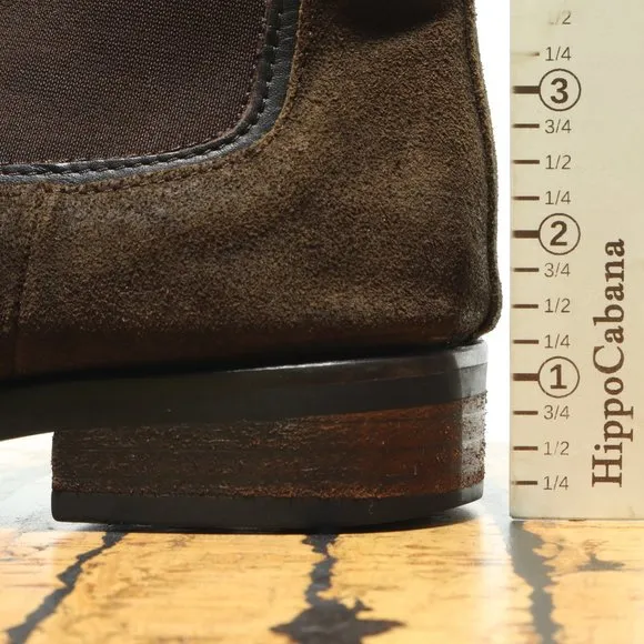 - Thursday Boot Company Chelsey Duchess Suede Leather Slip-on Boots Women's 7.5