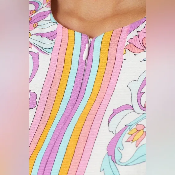 🌸 Trina Turk Floral Arboretum Sheath Dress