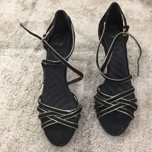 10 NWOB Suede Sandals Breanna 85Mm Tory Burch