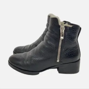 3.1 Phillip Lim Lamb Leather Ankle Boots