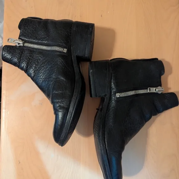 3.1 Phillip Lim Lamb Leather Ankle Boots