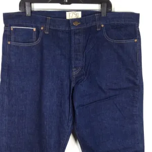 40X34 1791 Supply Co. 100% in USA red line selvedge denim, denim