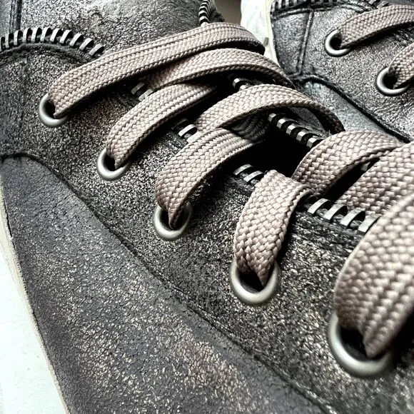 A by ASH Limited Edition Bronze Metallic High Top Sneaker Unisex EU 40 US 10
