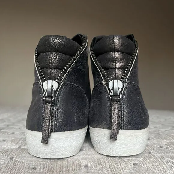 A by ASH Limited Edition Bronze Metallic High Top Sneaker Unisex EU 40 US 10