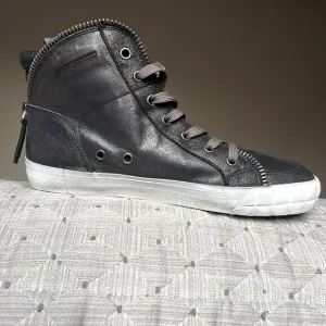 A by ASH Limited Edition Bronze Metallic High Top Sneaker Unisex EU 40 US 10