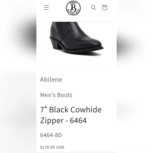 Abilene Leather Boots