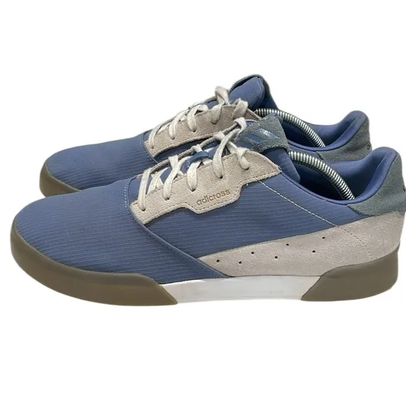 Adidas Adicross Retro Spikeless Golf Shoe Sneakers SZ 11 Blue Grey
