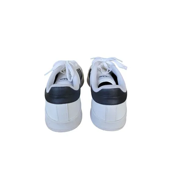 Adidas Breaknet White Black Sleek Fashion Sneakers Size 10 Men's