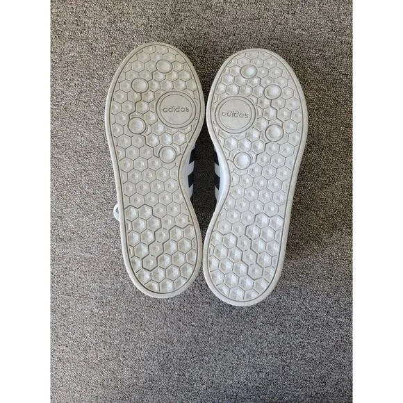 Adidas Breaknet White Black Sleek Fashion Sneakers Size 10 Men's