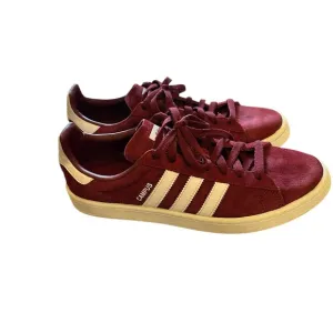 Adidas Campus Collegiate Sneakers Burgundy Red Size 9