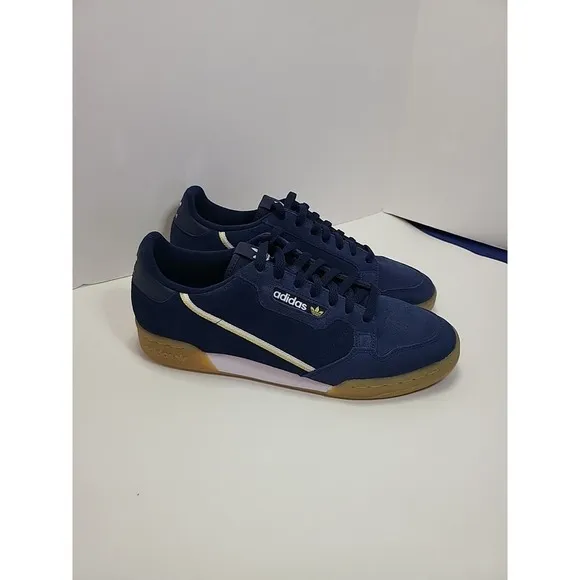 Adidas Continental Mens Size 11 Navy-Cloud White-Gold Metallic CG6537