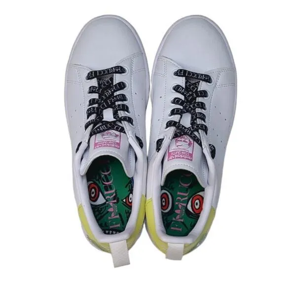 ADIDAS Fiorucci x Stan Smith 'What Is Love?' Pop Special Edition Sneakers US 7.5