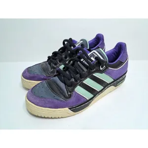 Adidas Metro Attitude Low Claws Purple Green Rare 060358 Retro Sneakers