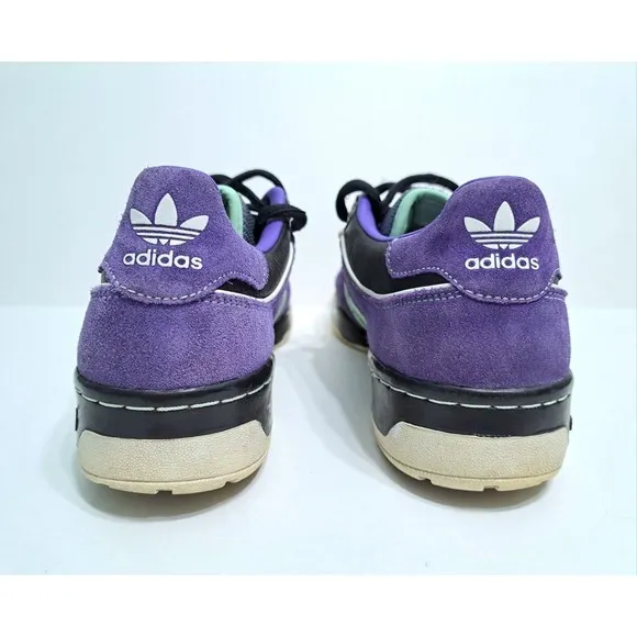 Adidas Metro Attitude Low Claws Purple Green Rare 060358 Retro Sneakers