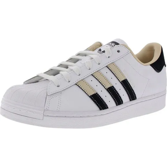 adidas Originals Mens Superstar White Lace-Up Casual And Fashion Sneakers New