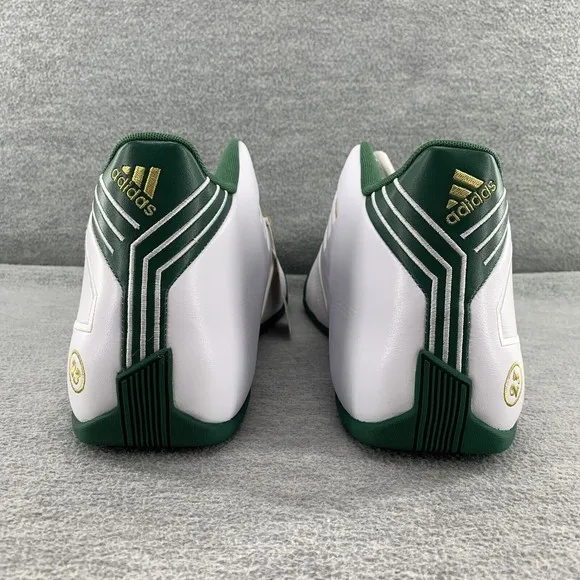 ADIDAS T-MAC 1 - Lebron James FW3663 Men's Size 10 White Green Sneakers Retro DS