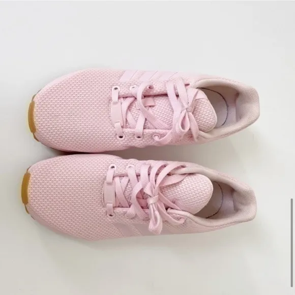 Adidas women pink sneakers