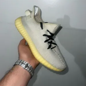 Adidas Yeezy Boost 350 V2 &quot;Butter&quot; Sneakers Size 9 Yellow Unisex 2018