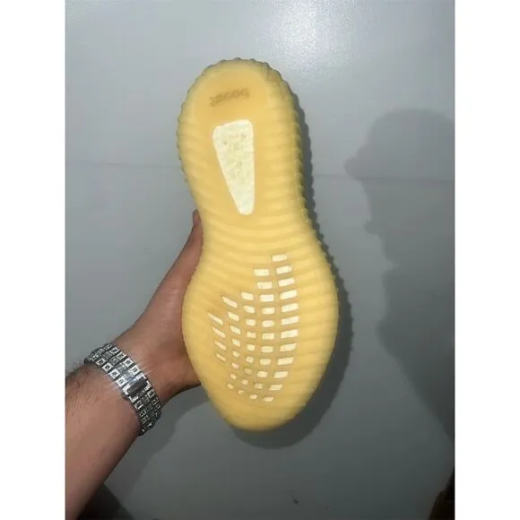 Adidas Yeezy Boost 350 V2 &quot;Butter&quot; Sneakers Size 9 Yellow Unisex 2018