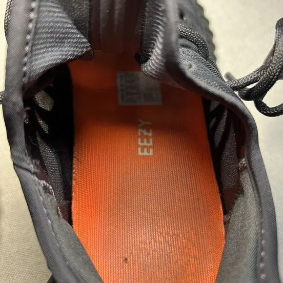 adidas Yeezy Boost 350 V2 Low Top Onyx Black on Black Lace Up Men's‎ Size 6.5M