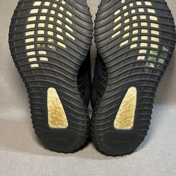adidas Yeezy Boost 350 V2 Low Top Onyx Black on Black Lace Up Men's‎ Size 6.5M