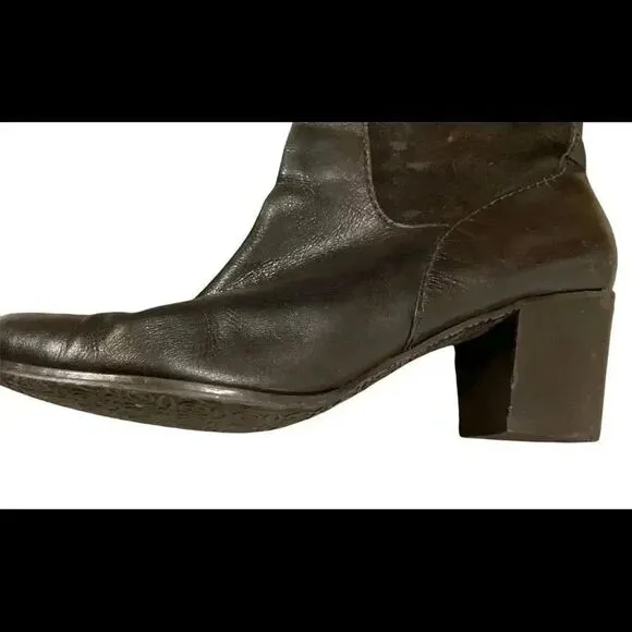 Adrienne Vittadini suede and leather boots