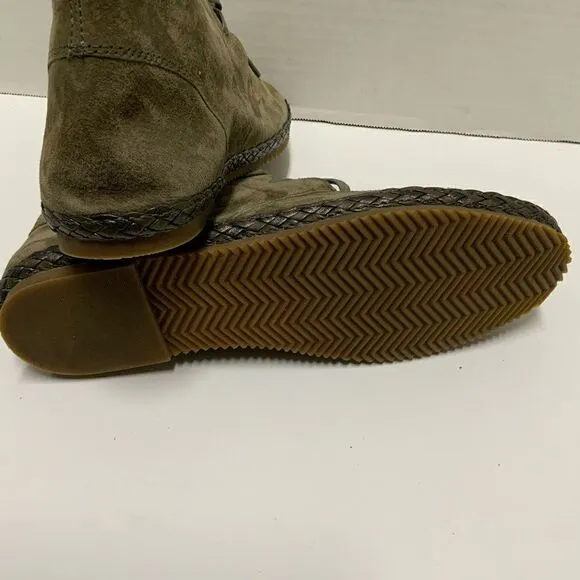 Aetrex 'Addison' Olive Suede Chukka Boots 9-9.5