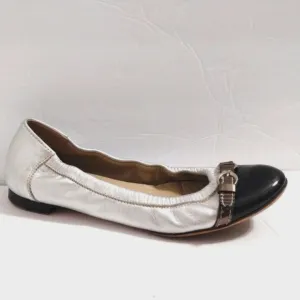 AGL Attilio Giusti Leombruni Women's Colorblock Ballet Flat Shoes US 7