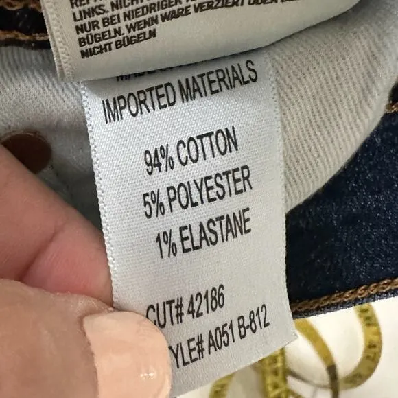AGOLDE Roxanne Super High-Rise Skinny Jean – Freeway Size 27