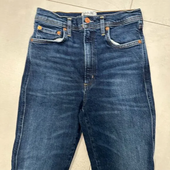 AGOLDE Roxanne Super High-Rise Skinny Jean – Freeway Size 27