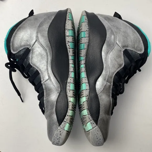 Air Jordan 10 Retro 'Lady Liberty” 2015 Men’s Sneakers Size 9 (705178-045)