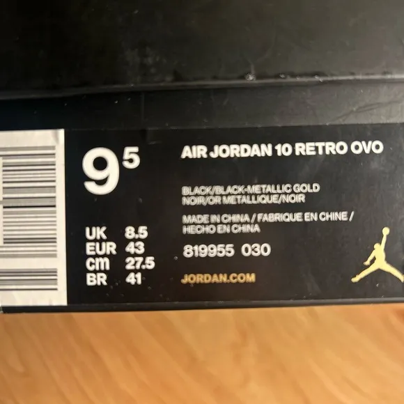 Air Jordan 10 Retro OVO
