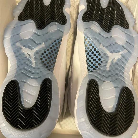 Air Jordan 11 Retro White and Blue Sneakers. Brand new with box. Never worn.