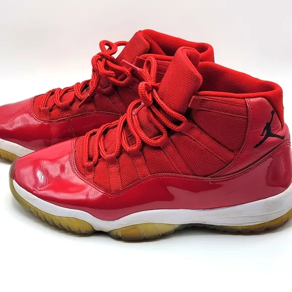 Air Jordan 11 Retro Win Like Mike Gym Red White US Size 12