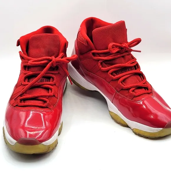 Air Jordan 11 Retro Win Like Mike Gym Red White US Size 12