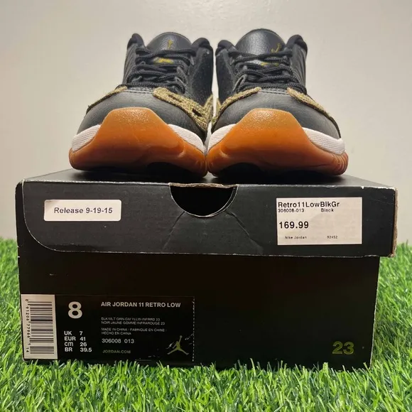 Air Jordan 11 XI Retro Low IE Croc 2015