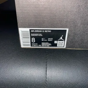 Air Jordan 12 Retro Black/Varsity Red Sneakers