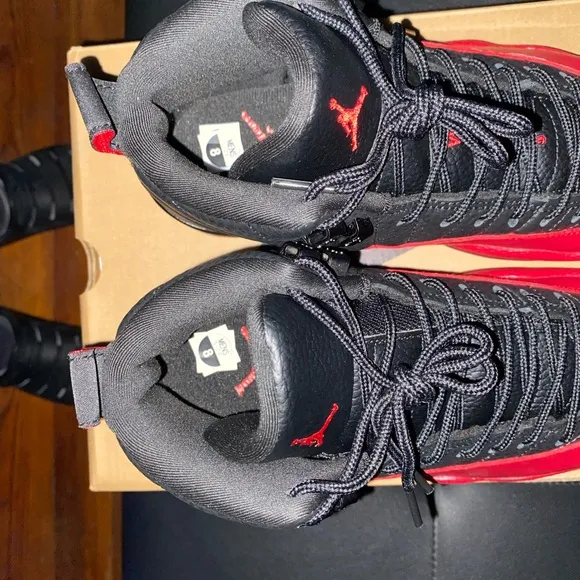 Air Jordan 12 Retro Black/Varsity Red Sneakers