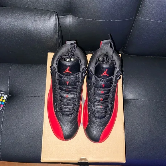 Air Jordan 12 Retro Black/Varsity Red Sneakers