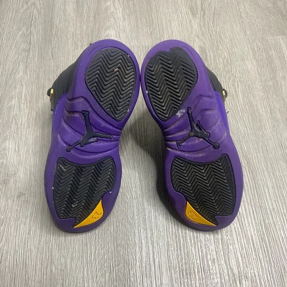 Air Jordan 12 Retro Field Purple GS Boys Shoe Size 1.5Y Purple 151186-057 Preown