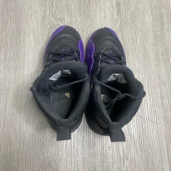 Air Jordan 12 Retro Field Purple GS Boys Shoe Size 1.5Y Purple 151186-057 Preown